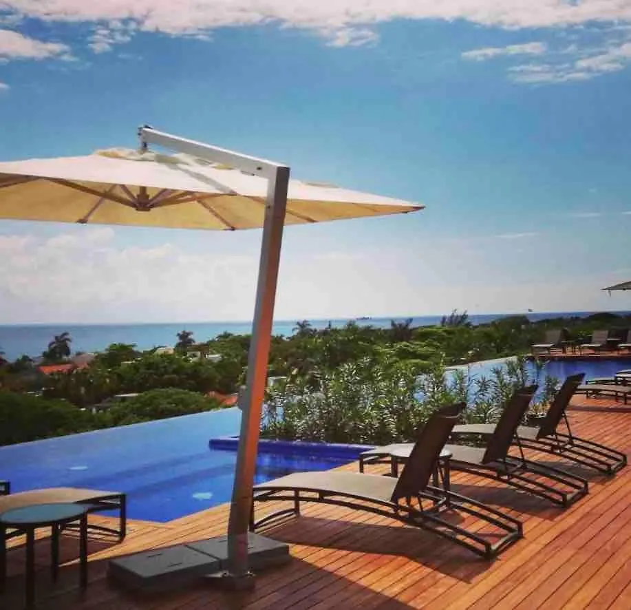 Ocean View Pool In Exclusive Playacar, En-Suite Rooms Playa del Carmen